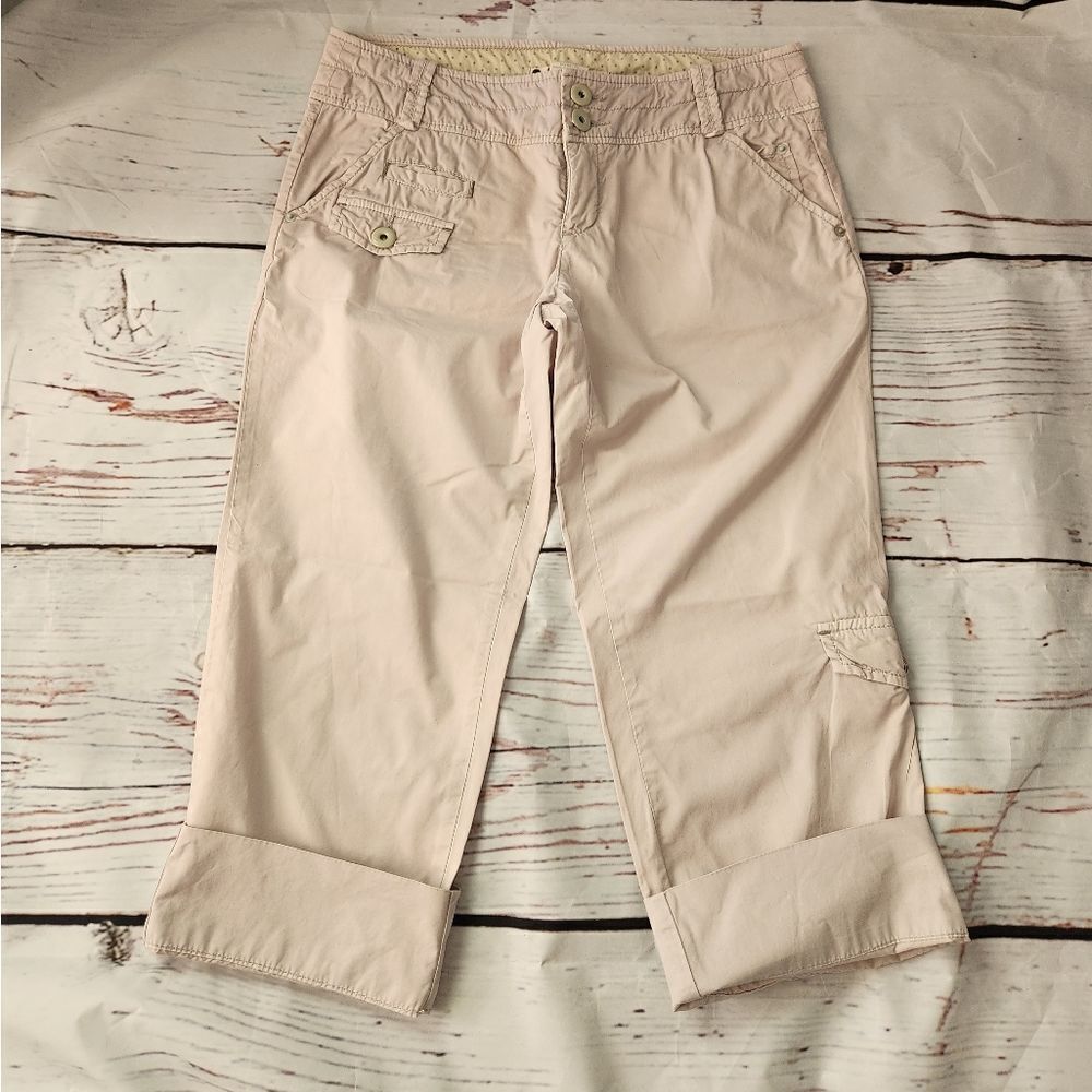 Anthropologie Hei Hei Cargo Capris‎ Size 8
